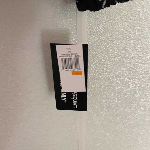 Members Only x Basquiat Black White Windbreaker Light Jacket - Picture 4 of 7